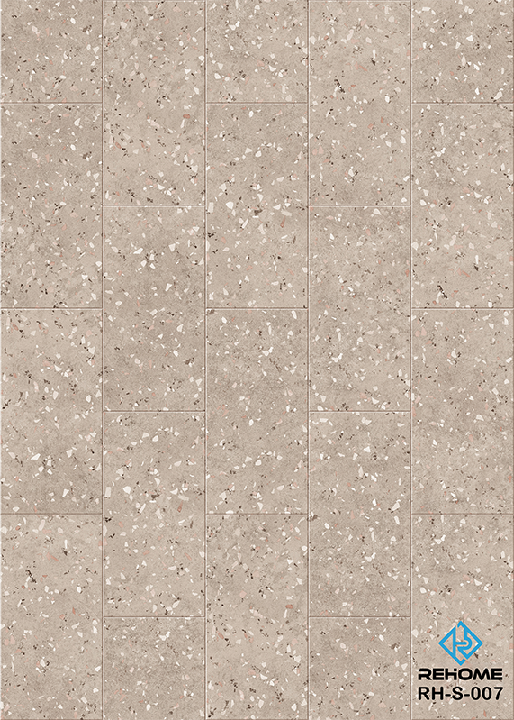 Stone Collection Anti-slip SPC Click Floor para sa Banyo